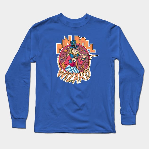 Pinball Wizzard Long Sleeve T-Shirt by Chewbaccadoll